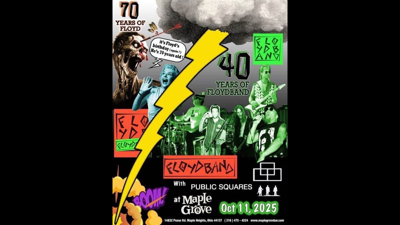 Floydband Farewell Concert - Maple Grove Tavern 10.11.2025