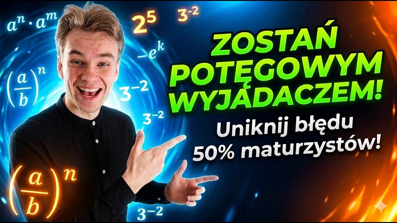 Jak rozwalić POTĘGI w 15 minut? Darmowe punkty na maturze!