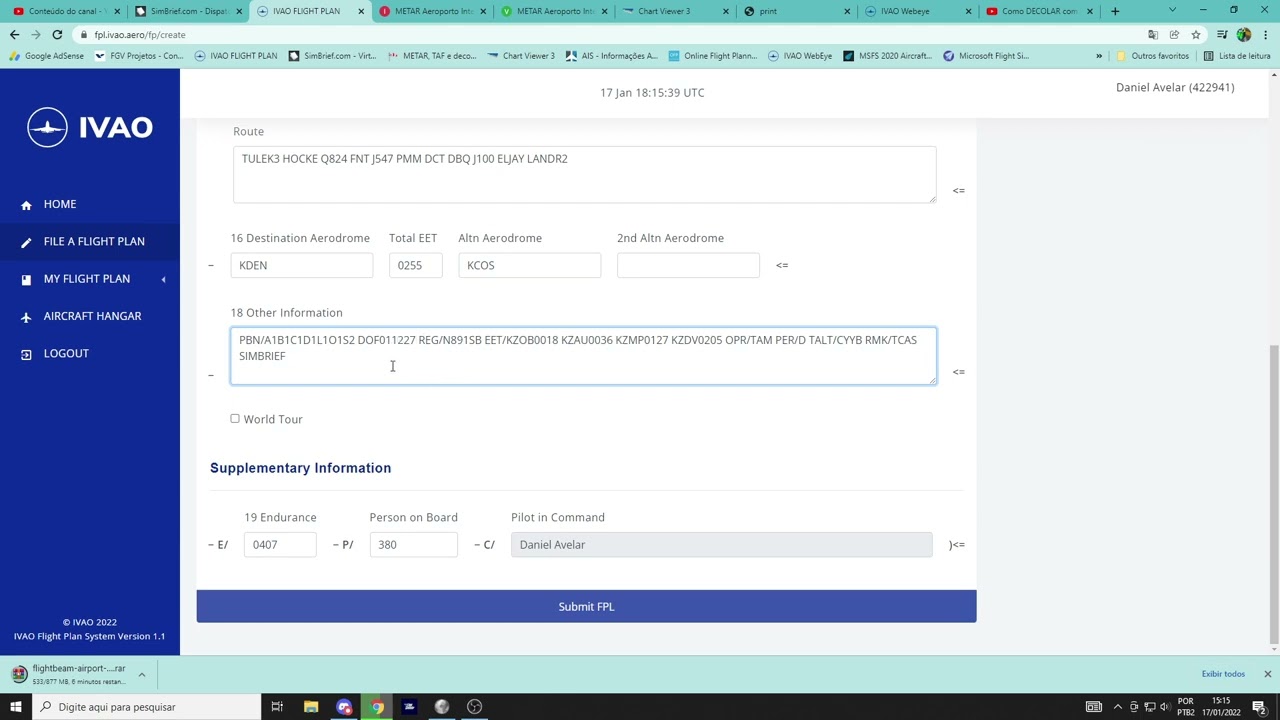 Como PLANEJAR voo e CONECTAR na IVAO