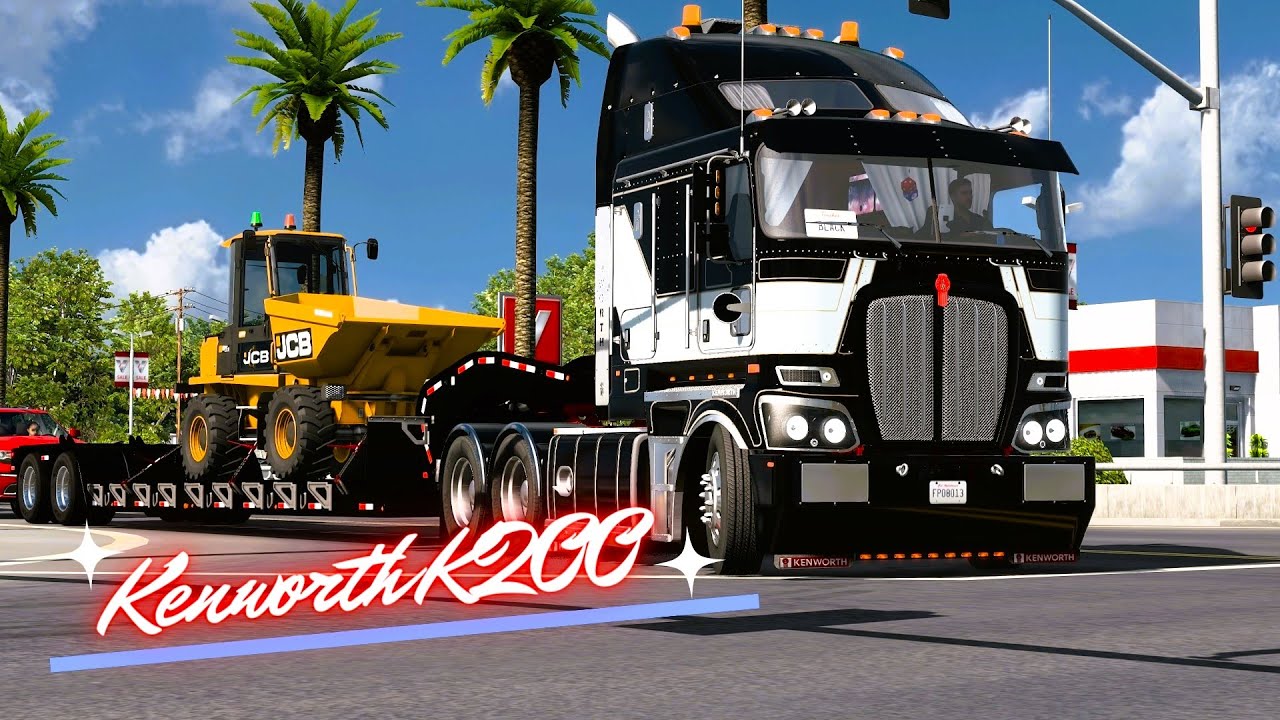 ATS Mods 1.50 | Kenworth K200 Rework v16 1.50 | American Truck Simulator