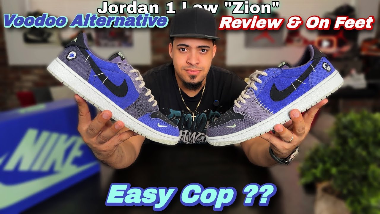 Jordan 1 low Voodoo Alternative (Zion) Полный обзор и на ногах 💀🧟‍♂️