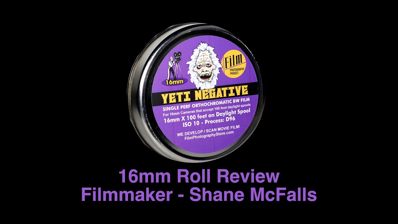 Shane McFalls Film Test - FPP 16mm YETI BW Negative Film