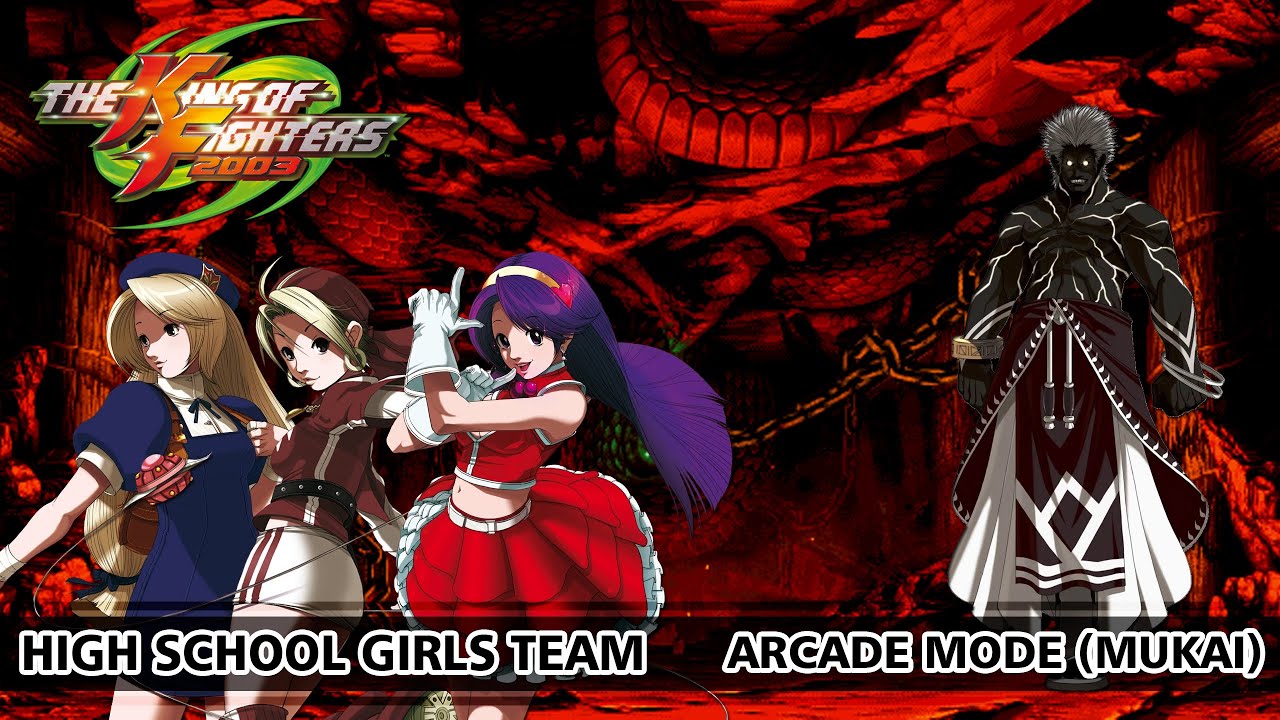 The King of Fighters 2003 High School Girls Team (Arcade Mode)