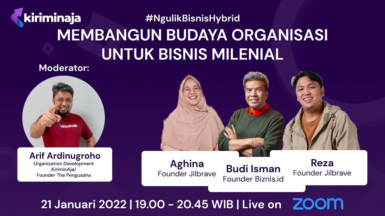 Budaya Organisasi untuk Bisnis Milenial