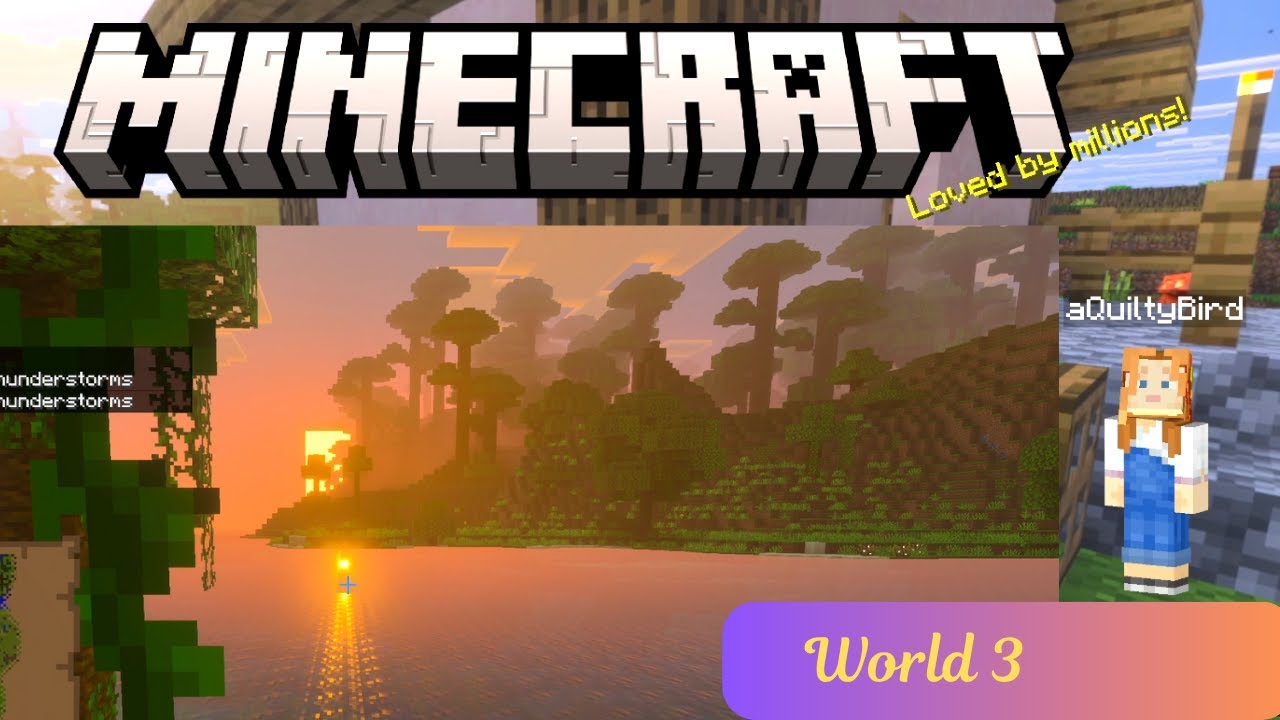 World 3; Bedrock 1.21.114 Survival Let's Play