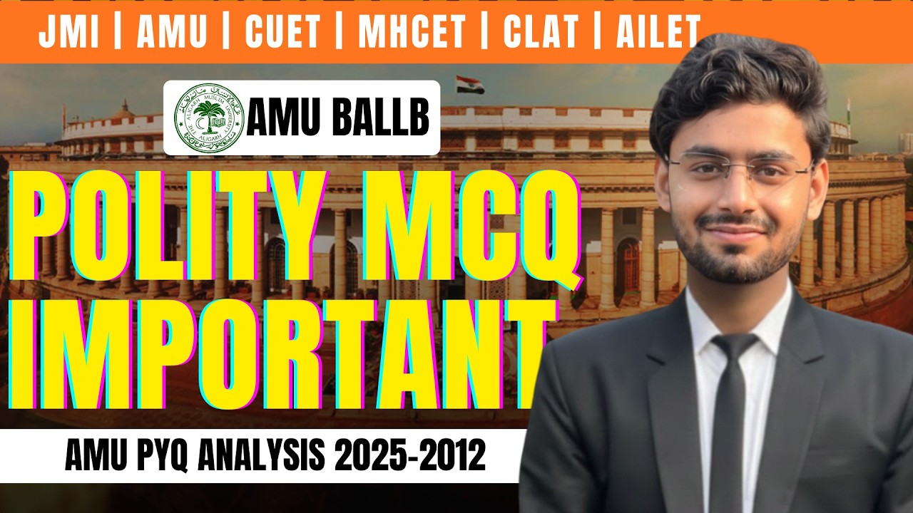 AMU BALLB POLITY 2024 | PAPER ANALYSIS | Crack AMU BALLB #amuballb