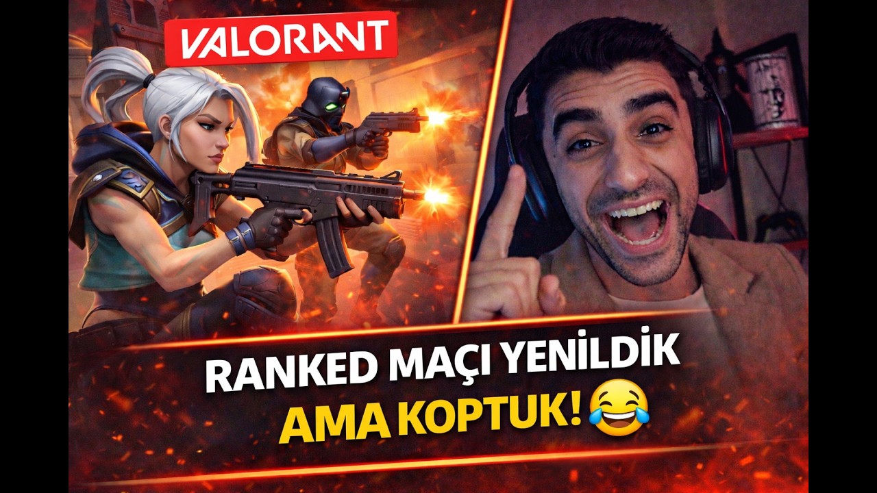 Ranked Kaybettik Ama Bu Maç EFSANEYDİ! | VALORANT VOL2