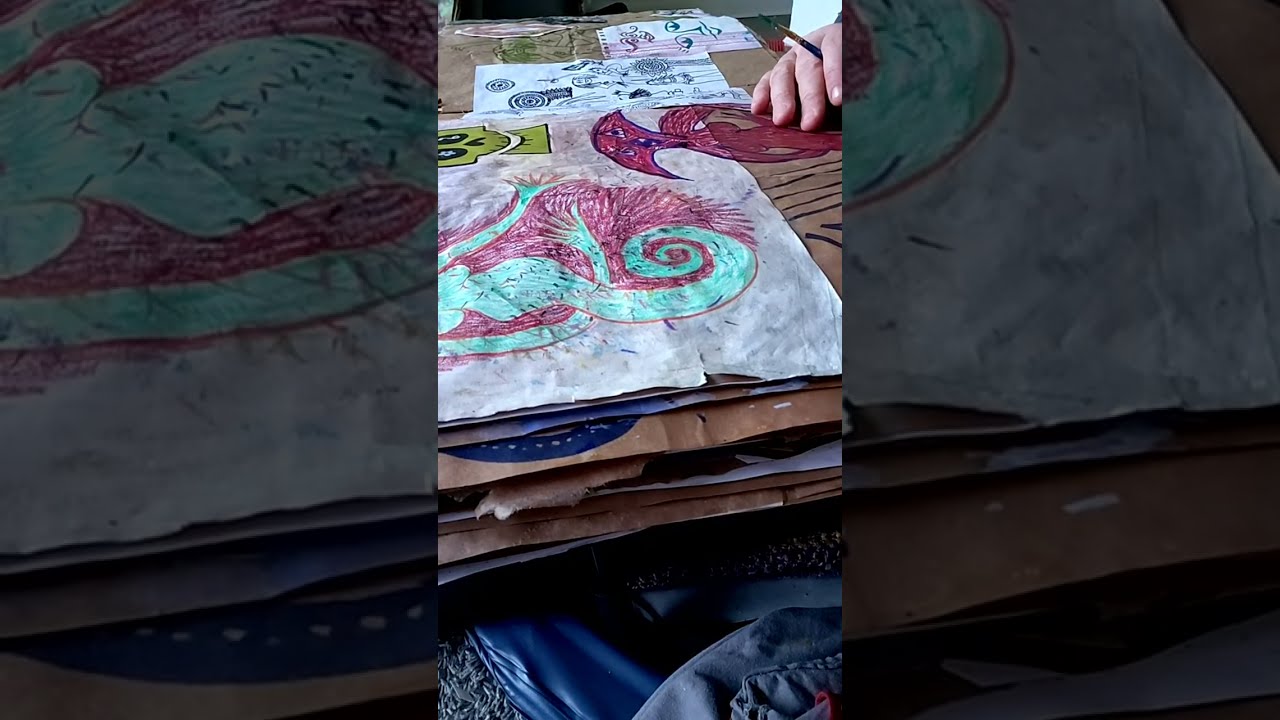 art junk journal in realtime