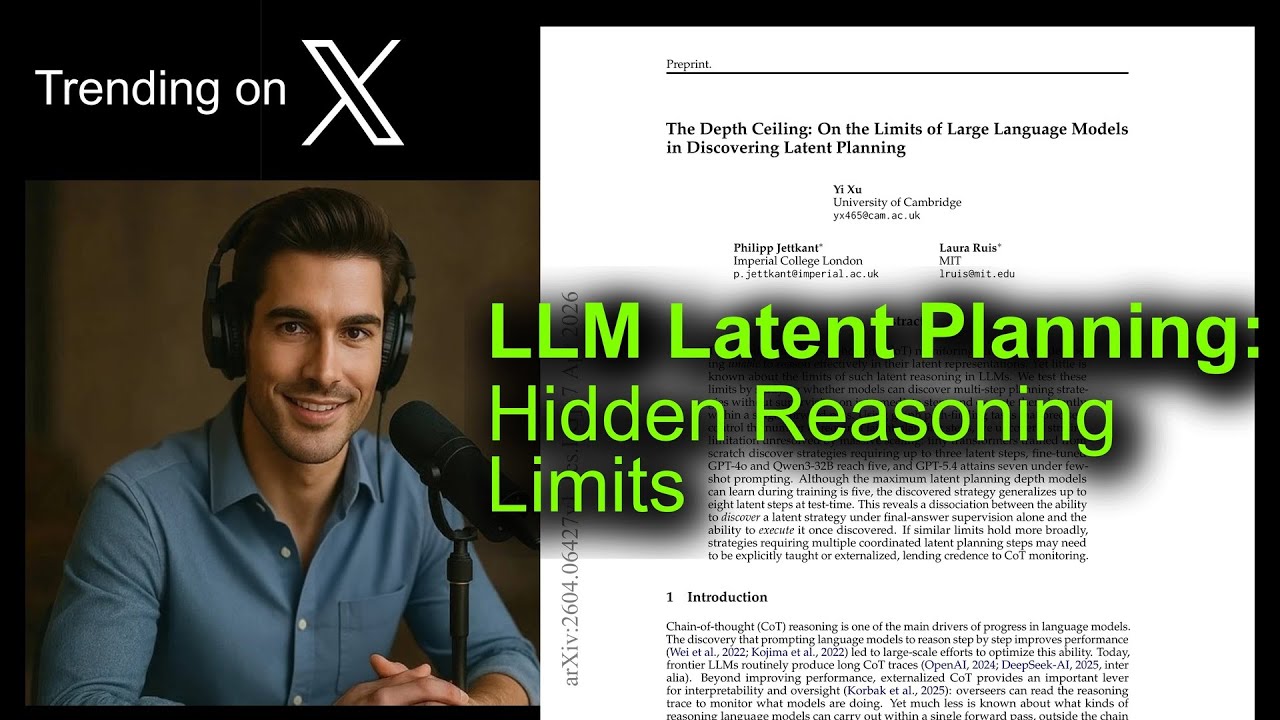 LLM Latent Planning: Hidden Reasoning Limits