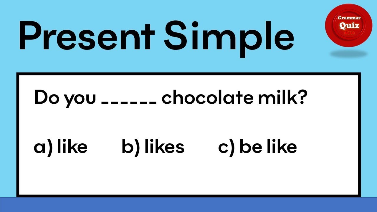 Present Simple | Grammar Test