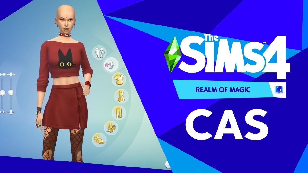 The Sims 4 Realm of Magic: Create A Sim Overview