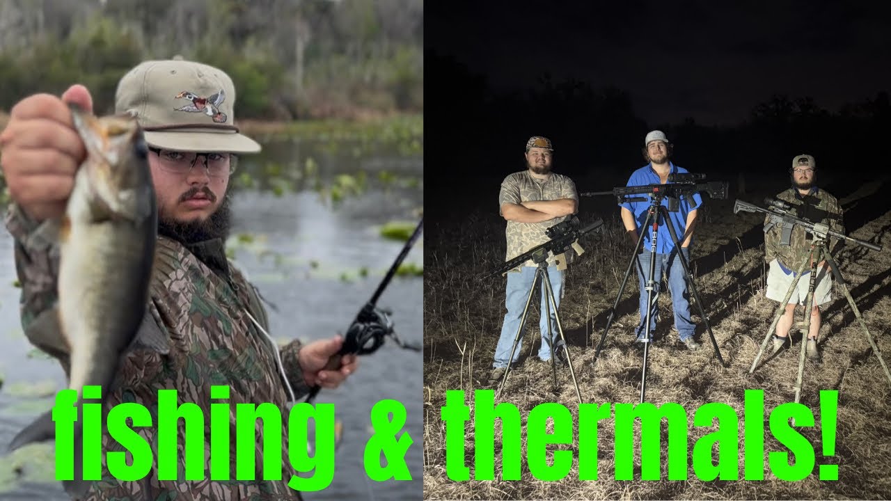 Crazy fishing and shooting thermals!!!