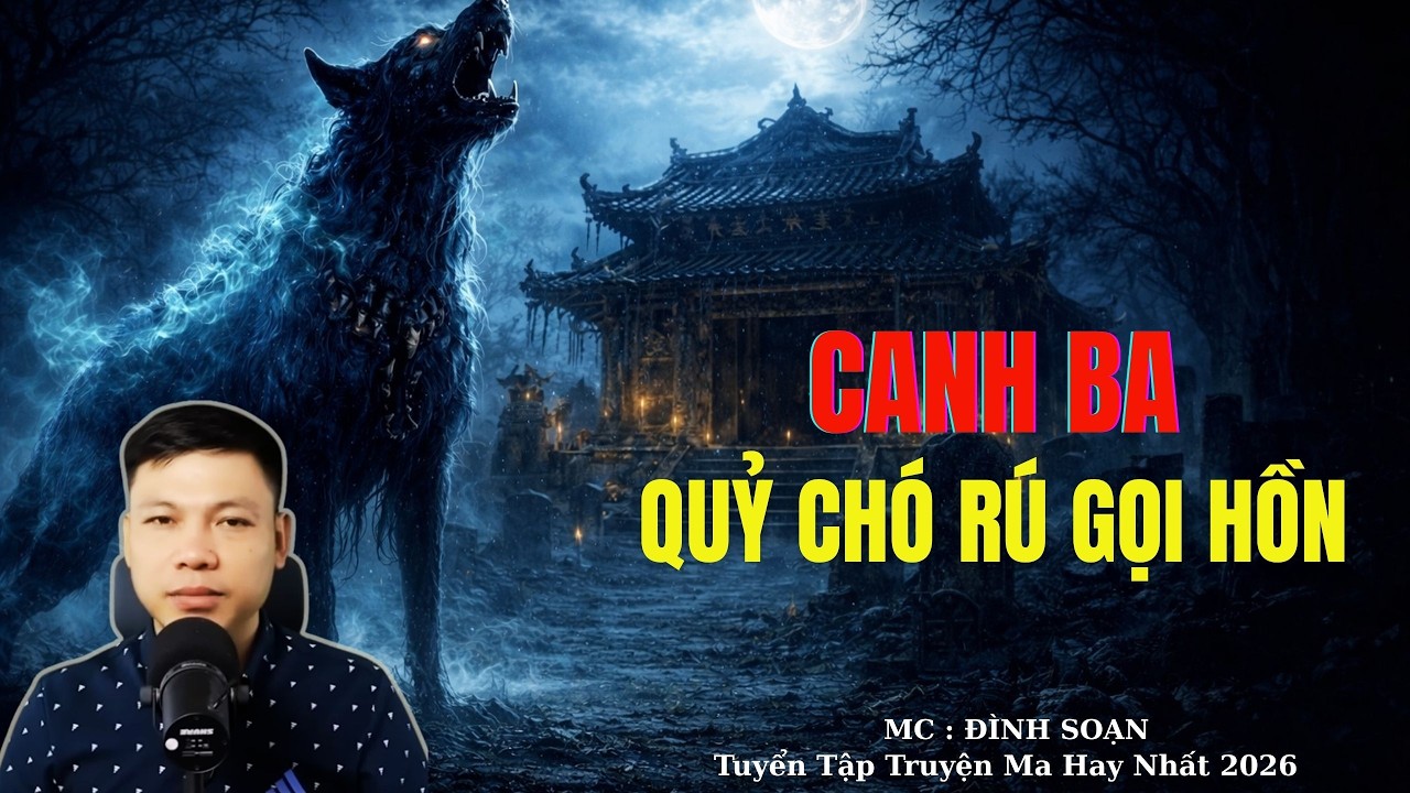 Truyện Ma Đình Soạn : CANH BA QUỶ CHÓ RÚ GỌI HỒN | TUYỂN TẬP TRUYỆN MA ĐÌNH SOẠN .