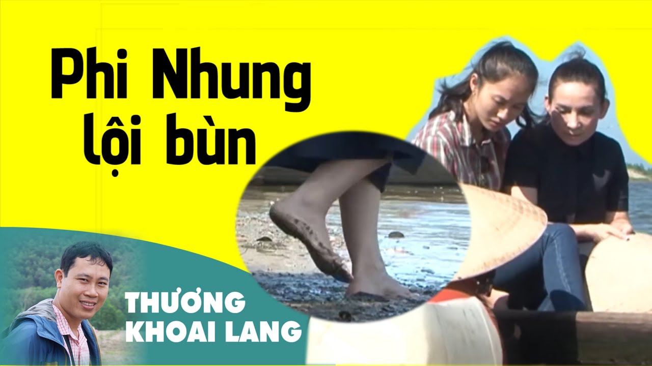 Phi Nhung lội bùn chèo ghe đi làm từ thiện ở Quảng Ngãi @THƯƠNG KHOAI LANG