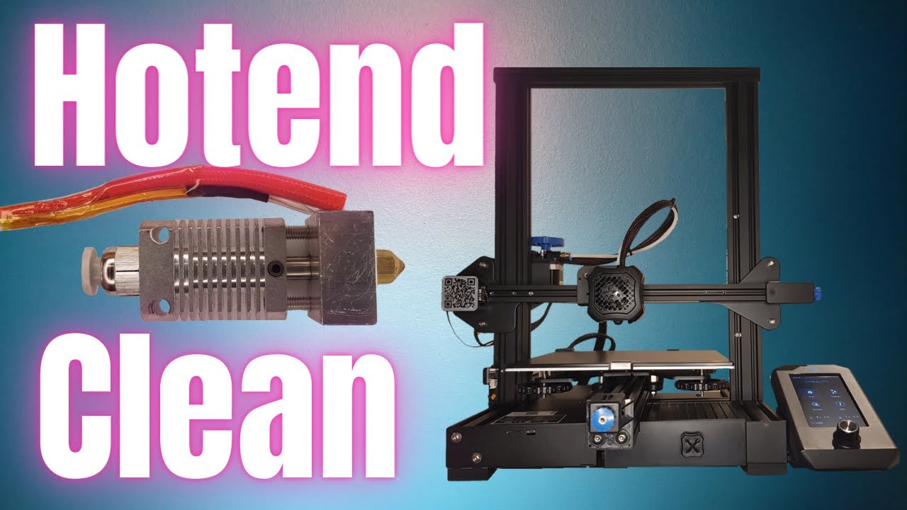 Очистка хотэнда Ender 3 v2 — устранение засоров и накипи