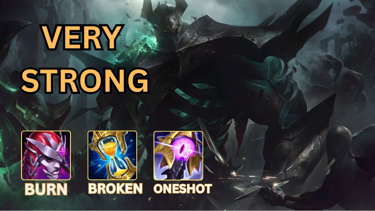 This Mordekaiser build is broken !!!