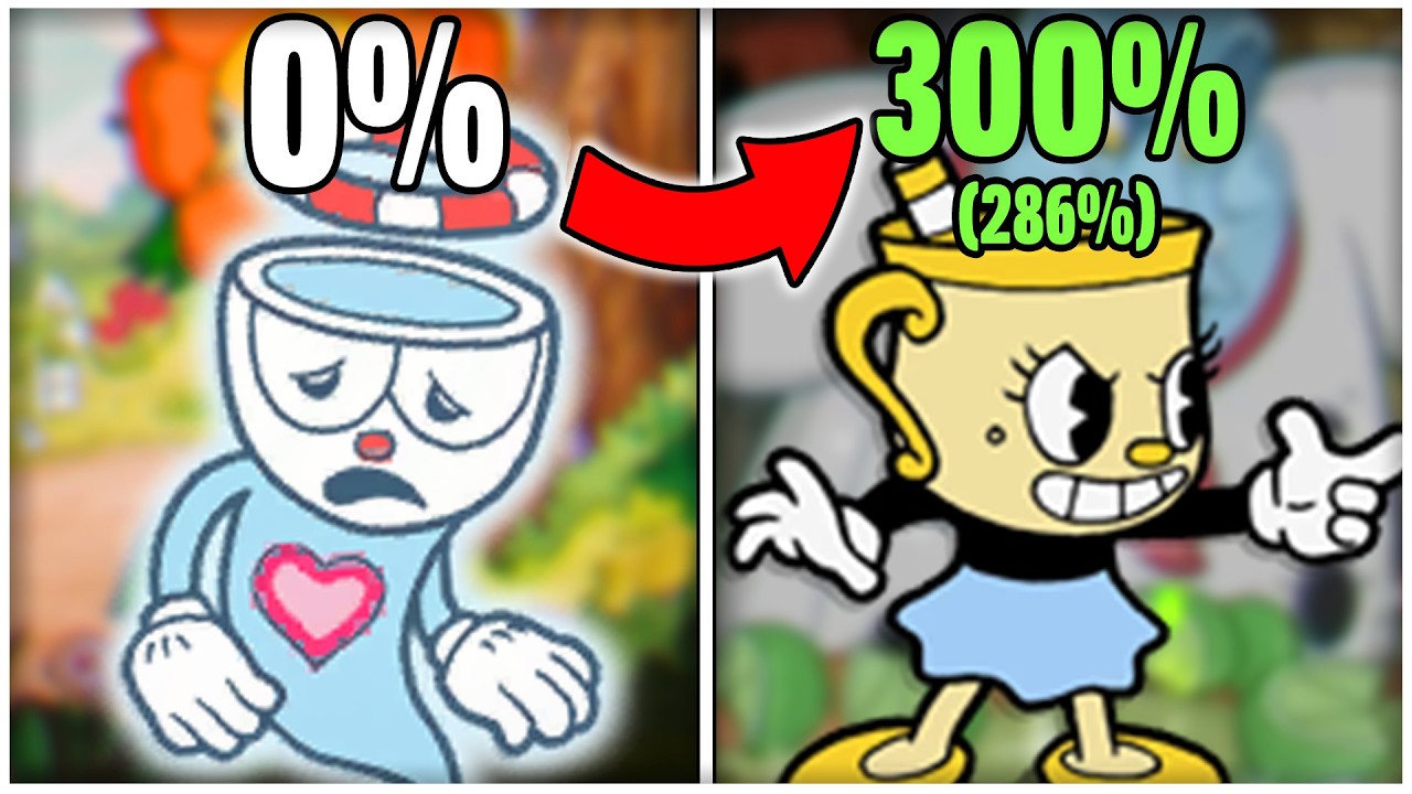 I ⁿᵉᵃʳˡʸ 300%'d Cuphead... It was incredible
