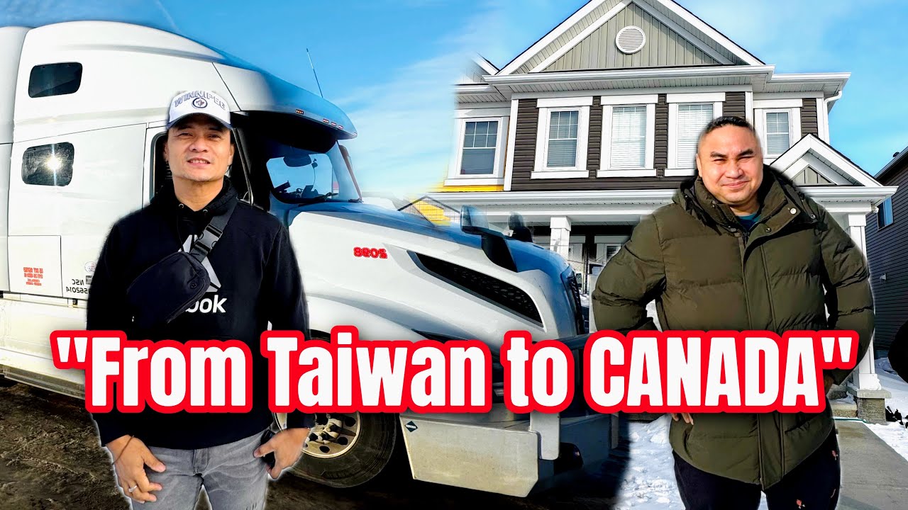 Ka Factory Worker ko sa TAIWAN,Supervisor na ngayon sa CANADA #lakaytrucker 