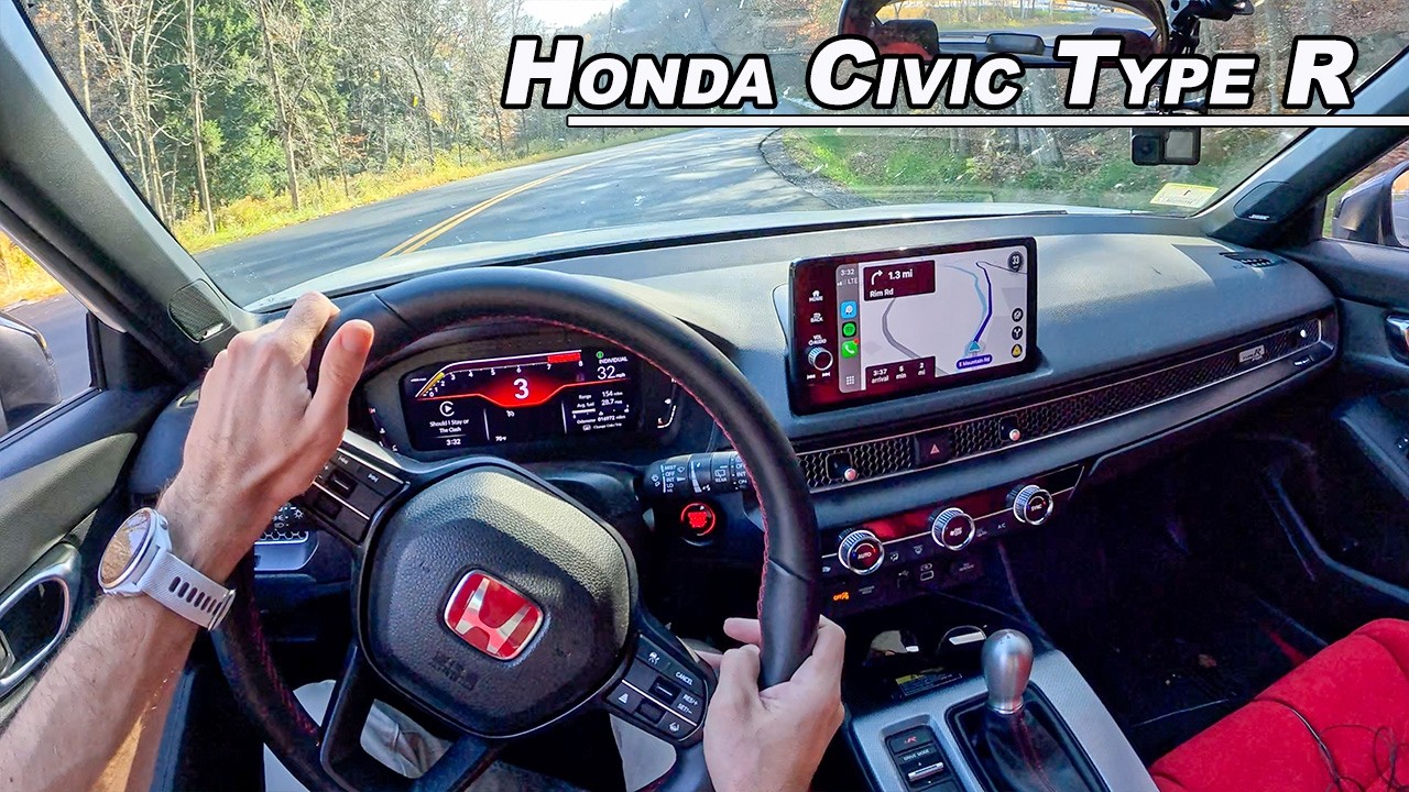 Driving My Honda Civic Type R on Mountain Roads to Vermont’s Wildest Ski Chalet (FL5 Vlog)