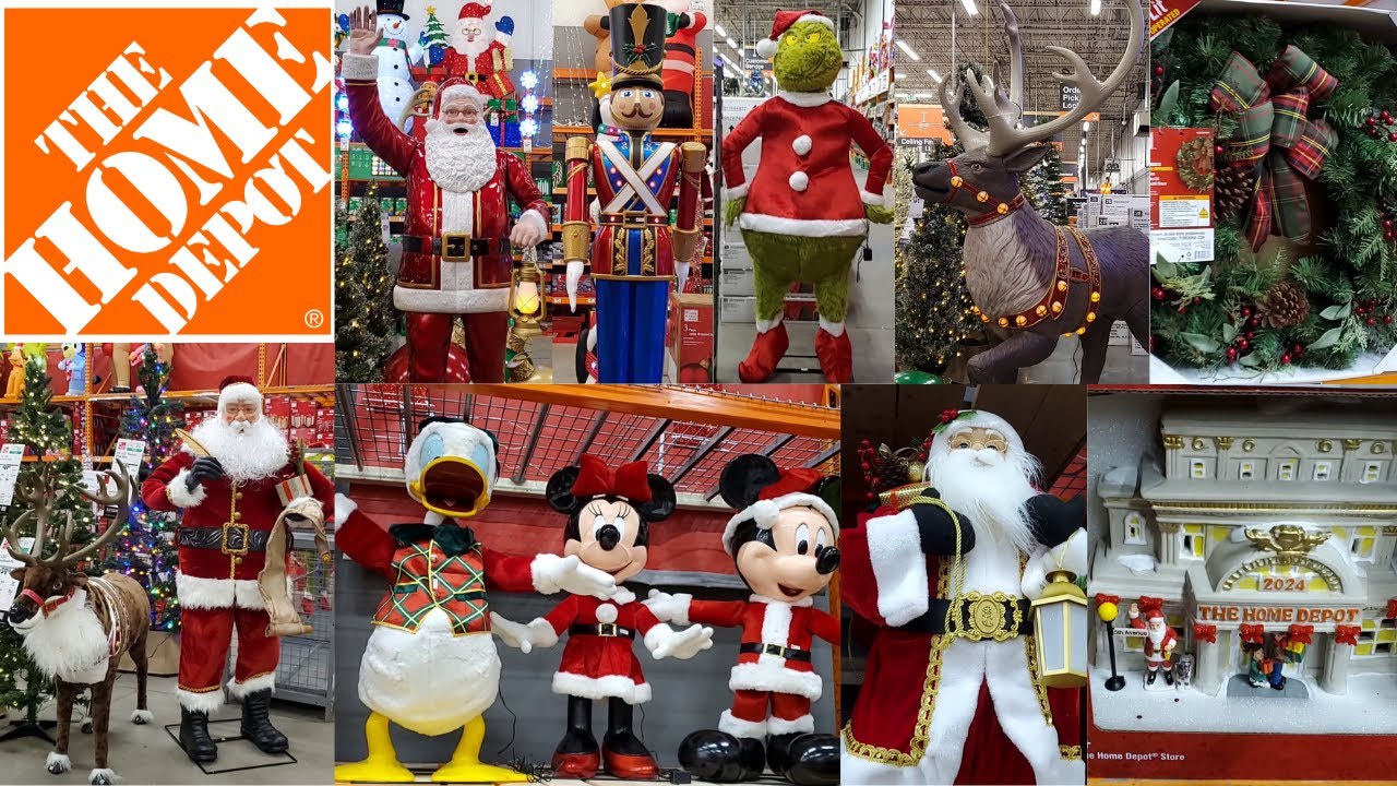 Home Depot - Fun & Festive Christmas 2024 Animatronics & Inflatables