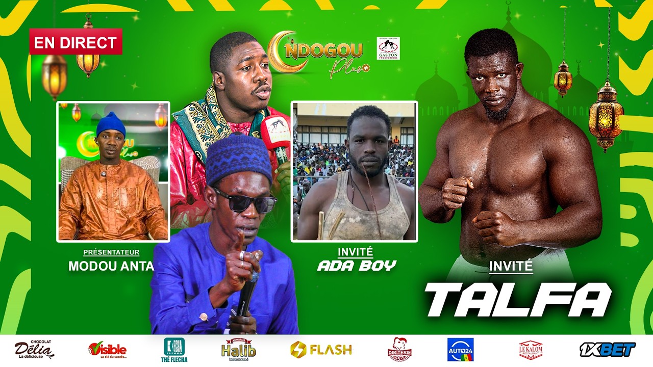 🔴NDOGOU PLUS + - Présenté par Modou Anta et son équipe Invité : TALFA - ADA BOY BAOL
