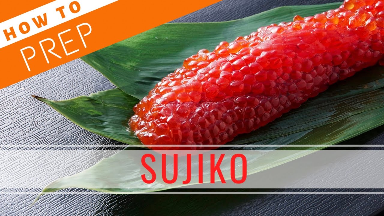 How to Prep Sujiko【Sushi Chef Eye View】