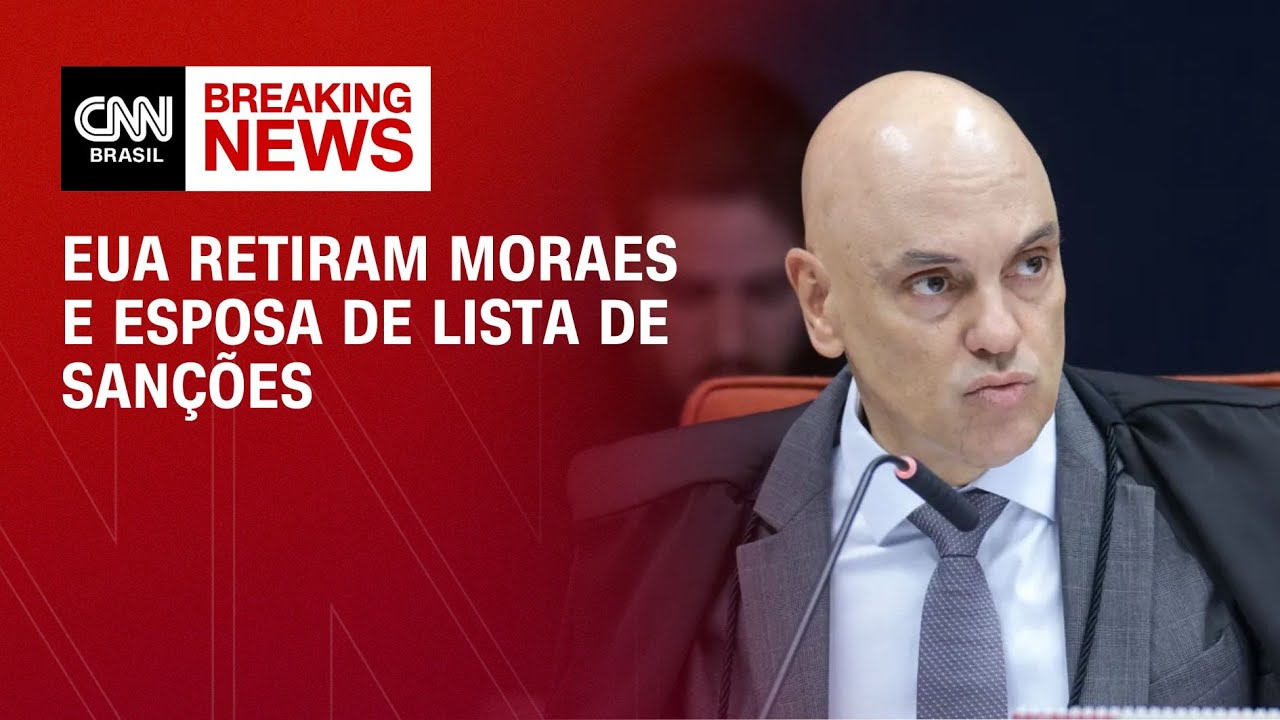 EUA retiram Moraes da lista de san&ccedil;&otilde;es da Lei Magnitsky | BASTIDORES CNN