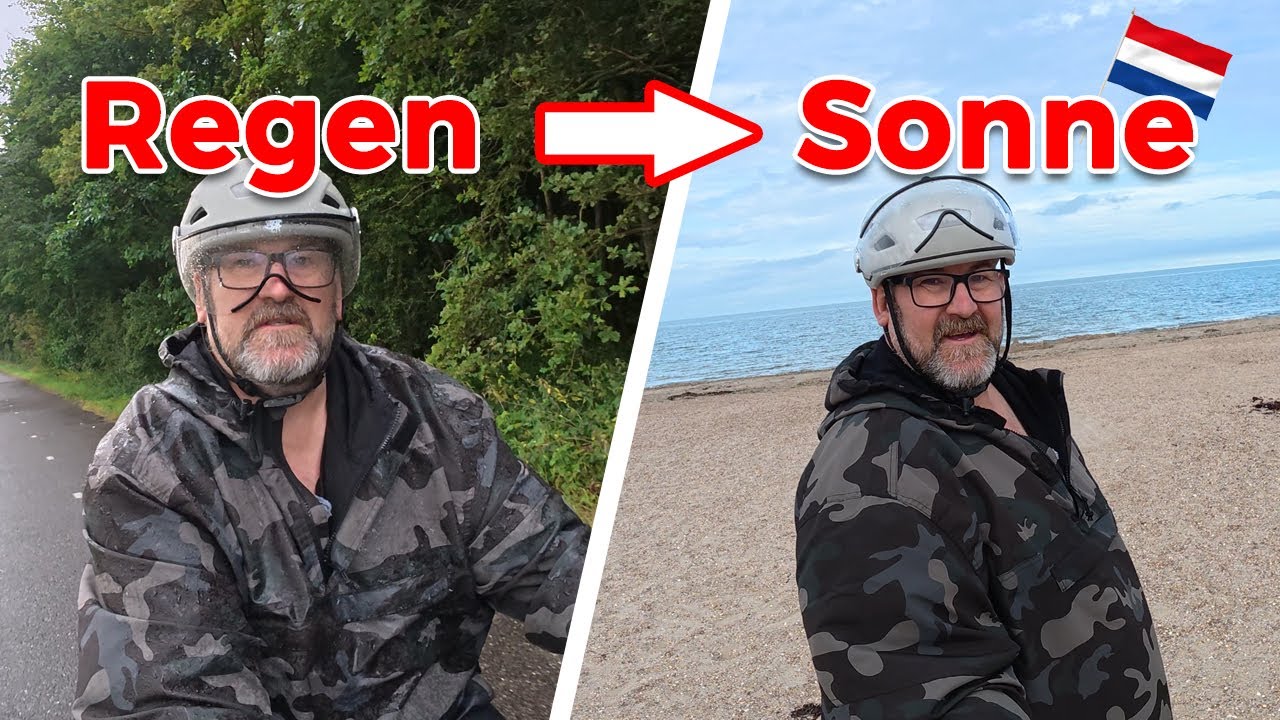 E-Bike Abenteuer in Holland 🚲 Küstentour bei Regen & Sonne  🌧️☀️