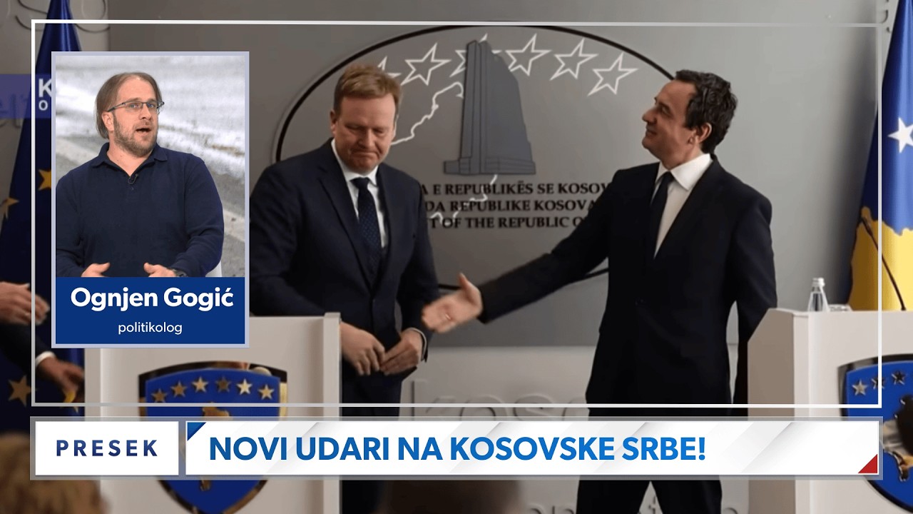 Gogić: Nema više martovskog pogroma na Kosovu, ali se vrši administarstivno nasilje