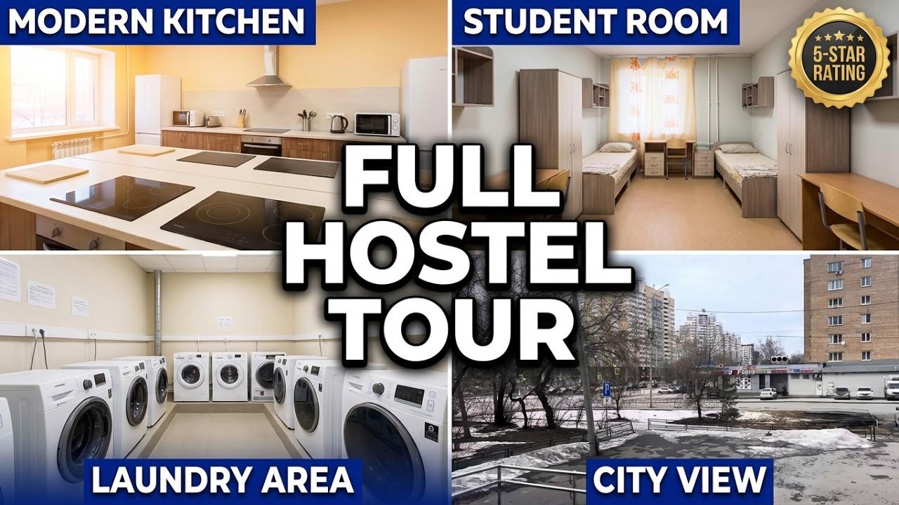 Indian Students at Ural State Medical University | Full Hostel Tour | Explore My University