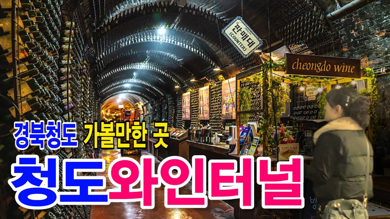 청도 와인터널, 다양한 포토존을 갖춘 청도와인동굴, 겨울, 여름여행지로 적격, 볼거리가 가득한 청도여행,  [대구여행나라]