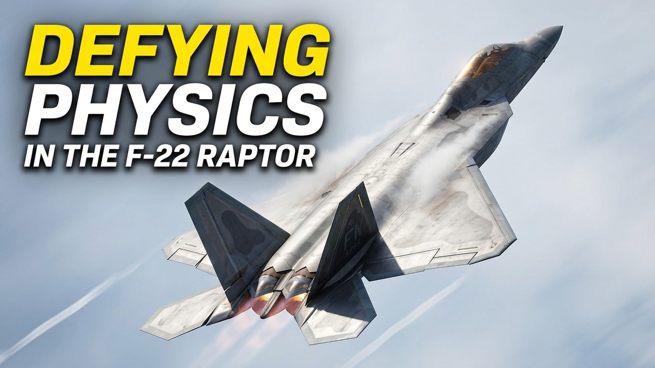 Невероятные летные возможности истребителя F-22 Raptor &mdash; интервью с пилотом.