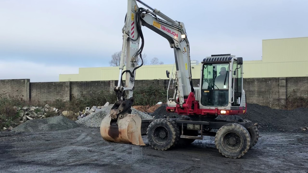 ‘10 Takeuchi TB175W Driving