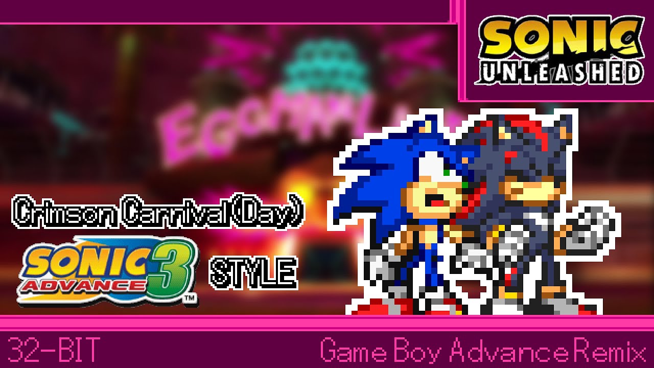 [GBA]Crimson Carnival(Day) - Sonic Unleashed(Sonic Advance 3 Style)(COMMISSION)