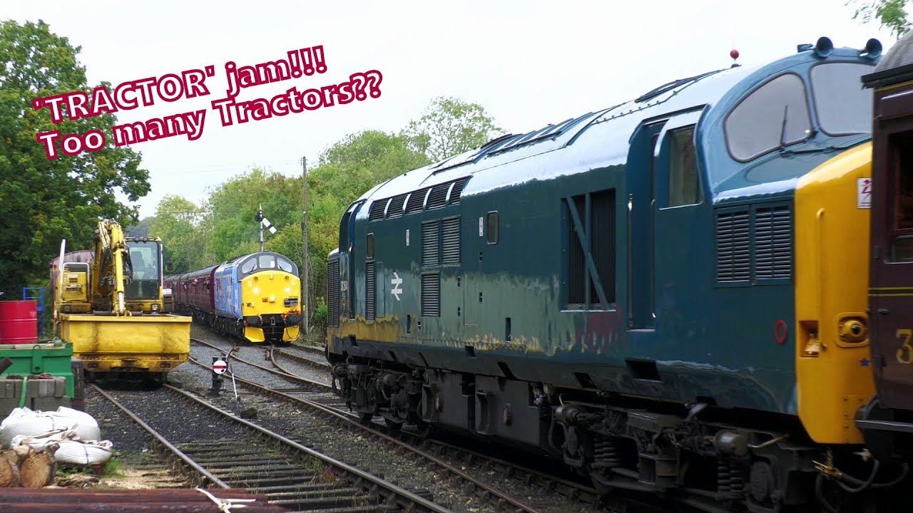 65 years of class 37s, Severn Valley Railway. GROWLERS galore at Highley, 4th October 2025