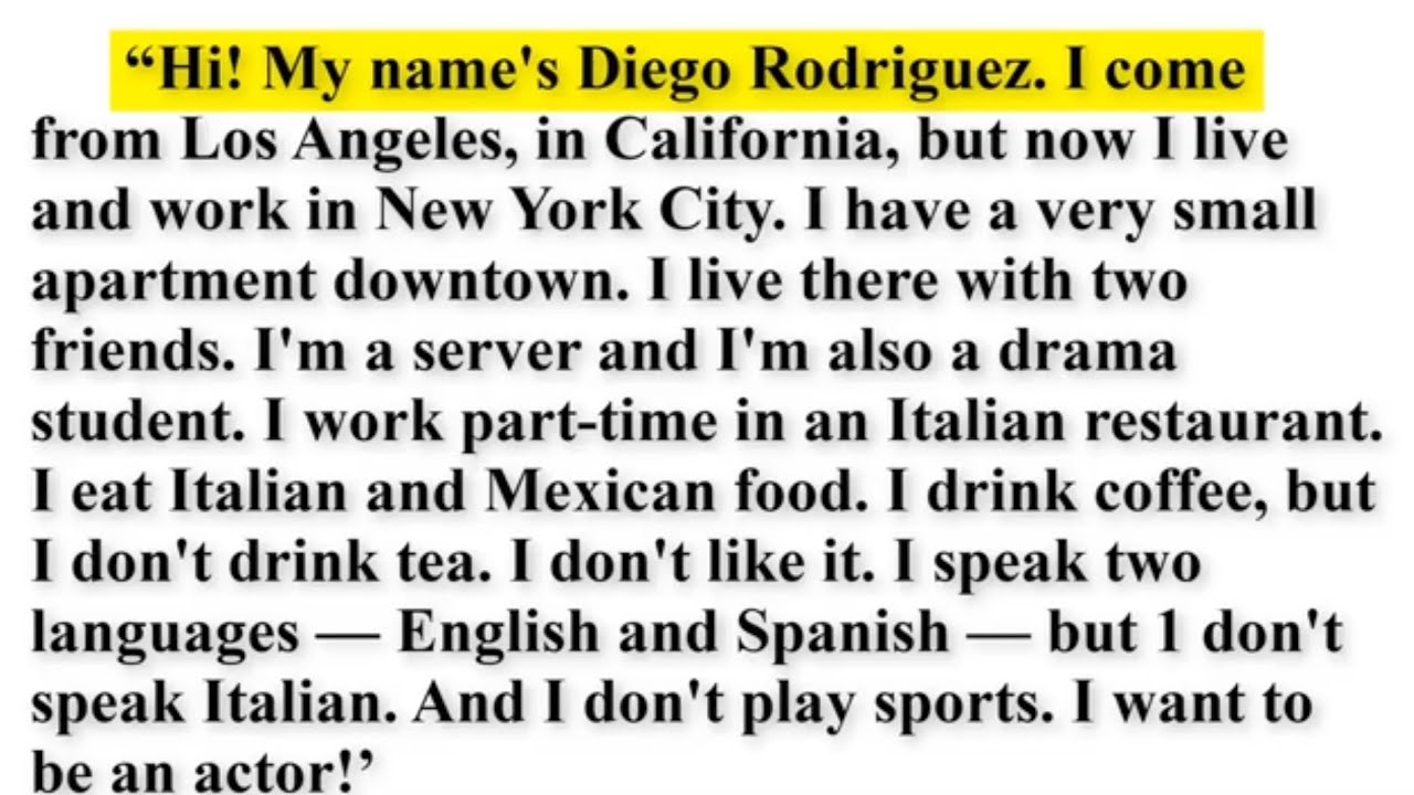 تعلم اللغة الإنجليزية للمبتدئين من خلال القراءة