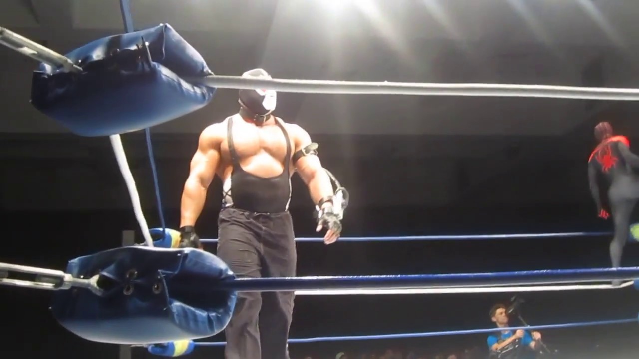 Bane (Brian Cage), Spider-Man (Jason Cade), Black Cat (Angel Crush) at FSCW at Florida Supercon 2018