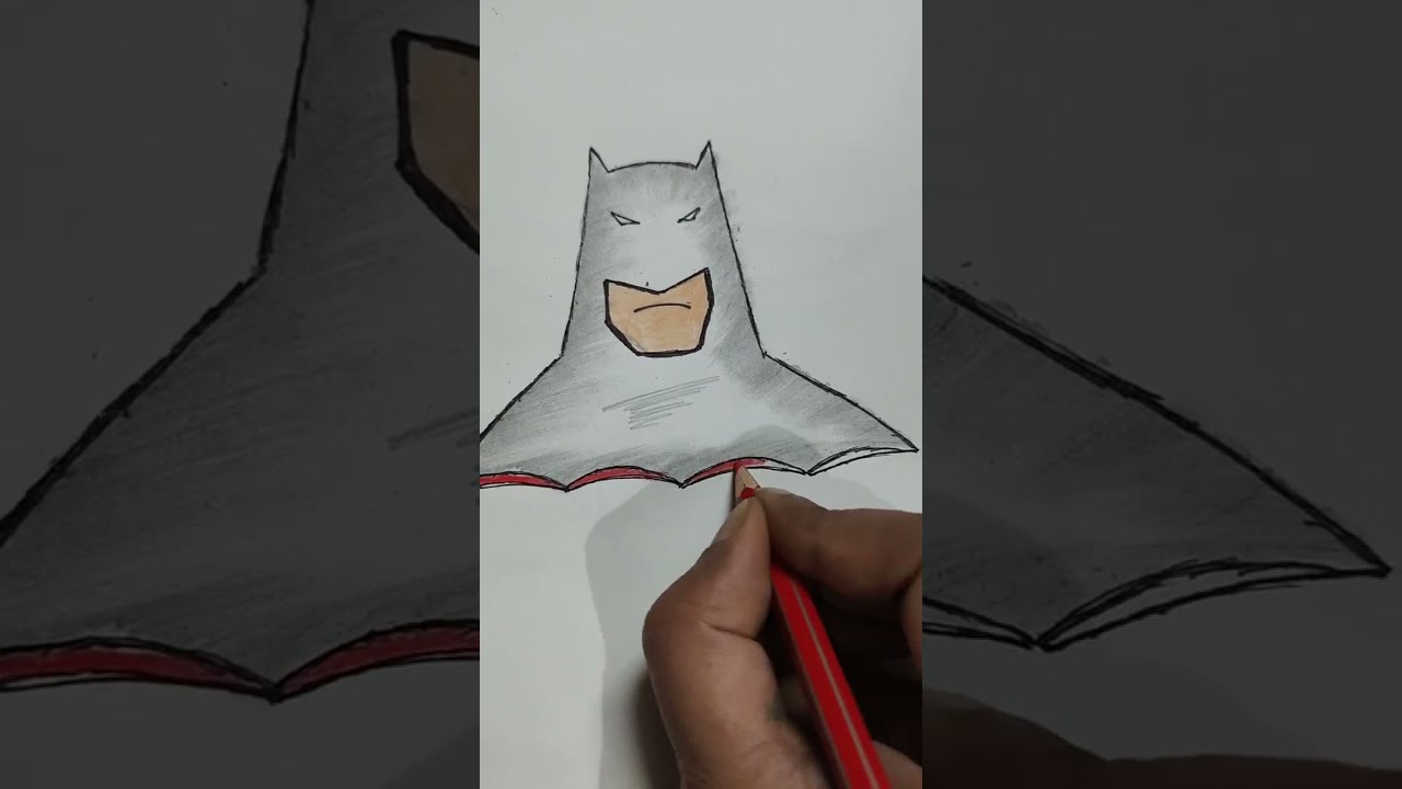 How to Draw Batman | Super Easy Drawing