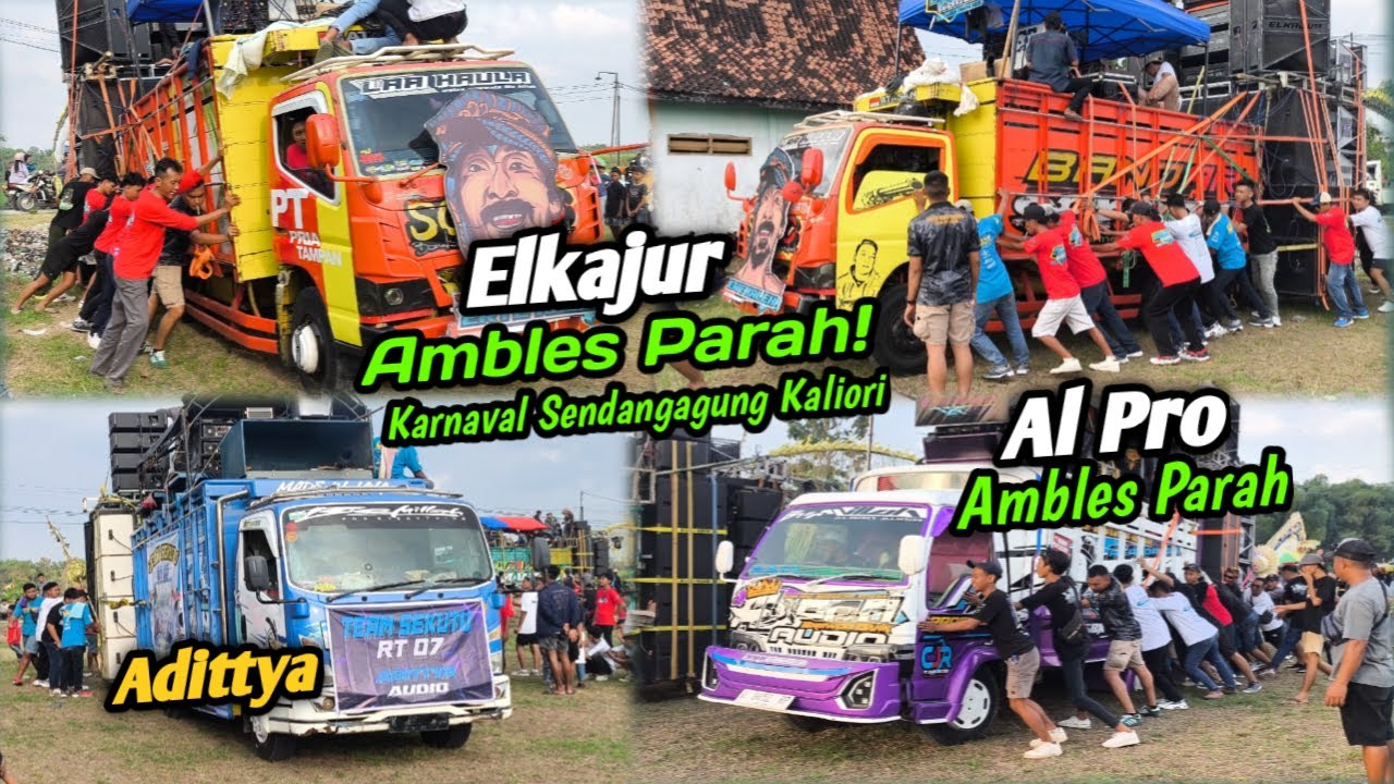 Elkajur, AL Pro Audio AMBLES PARAH Di Lapangan❗Karnaval Sendangagung Kaliori Rembang