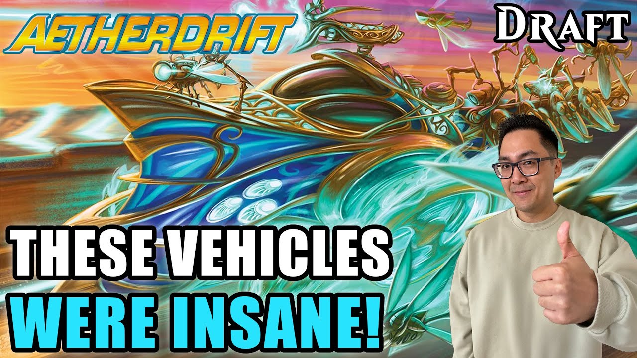 Pedal To The Metal With Amazing Vehicles | Aetherdrift Draft | Early Access Event | MTG Arena