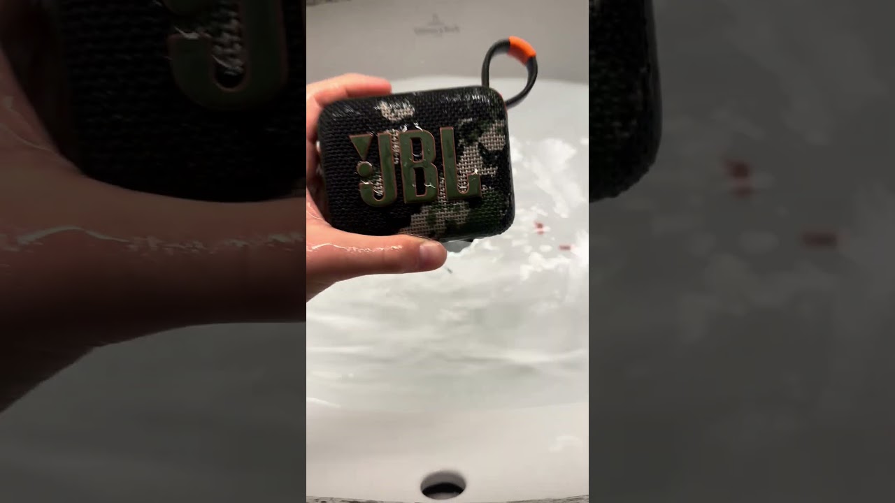 Jbl go 4 waterprof test