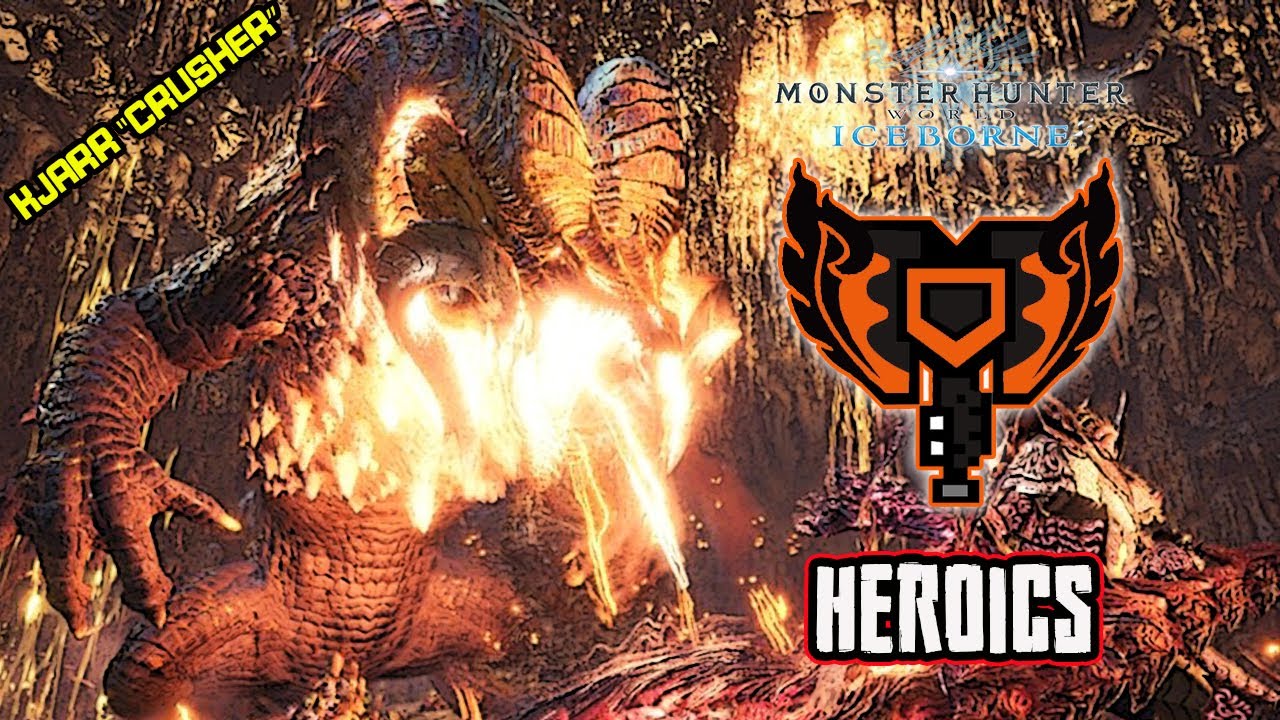 MHWorld Iceborne : MR Kulve Taroth | 6'34 | Heroics Kjarr 