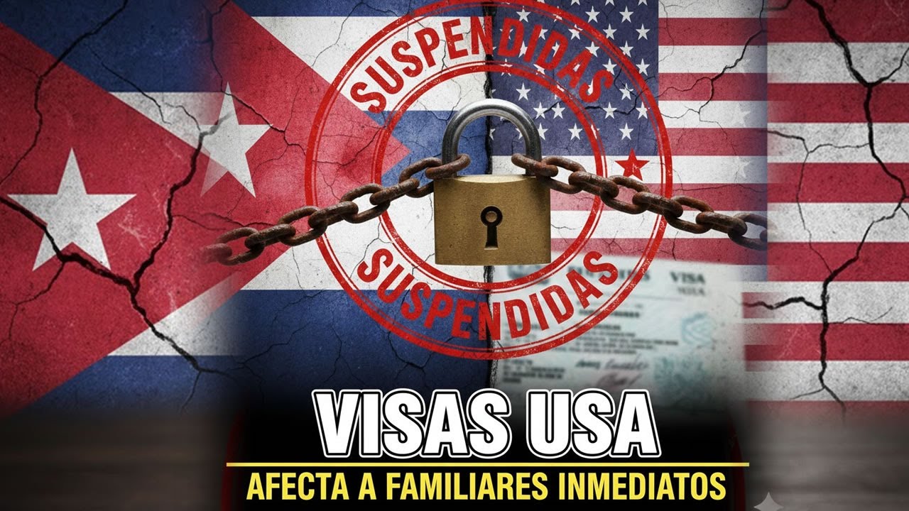 "SE ACABÓ": La Verdad sobre la Suspensión de Visas que NADIE te dice (Cuba y 38 países más) 🚫