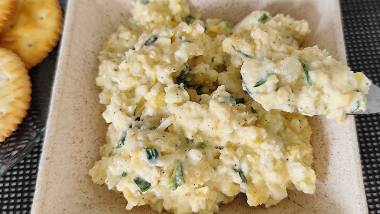 Pastinha  de ovo - receita deliciosa 