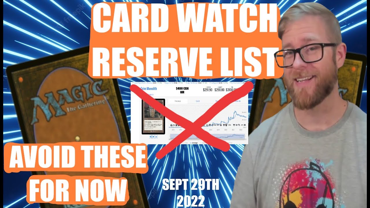 Which Reserve List Cards To Buy And Which Ones to Avoid   Card Watch Sept 29th 2022