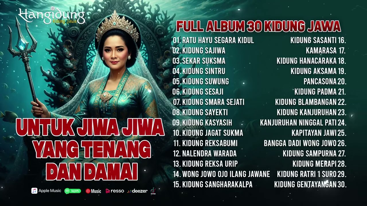 Full Album 30 Kidung Jawa - Untuk Jiwa Jiwa Yang Tenang Dan Damai
