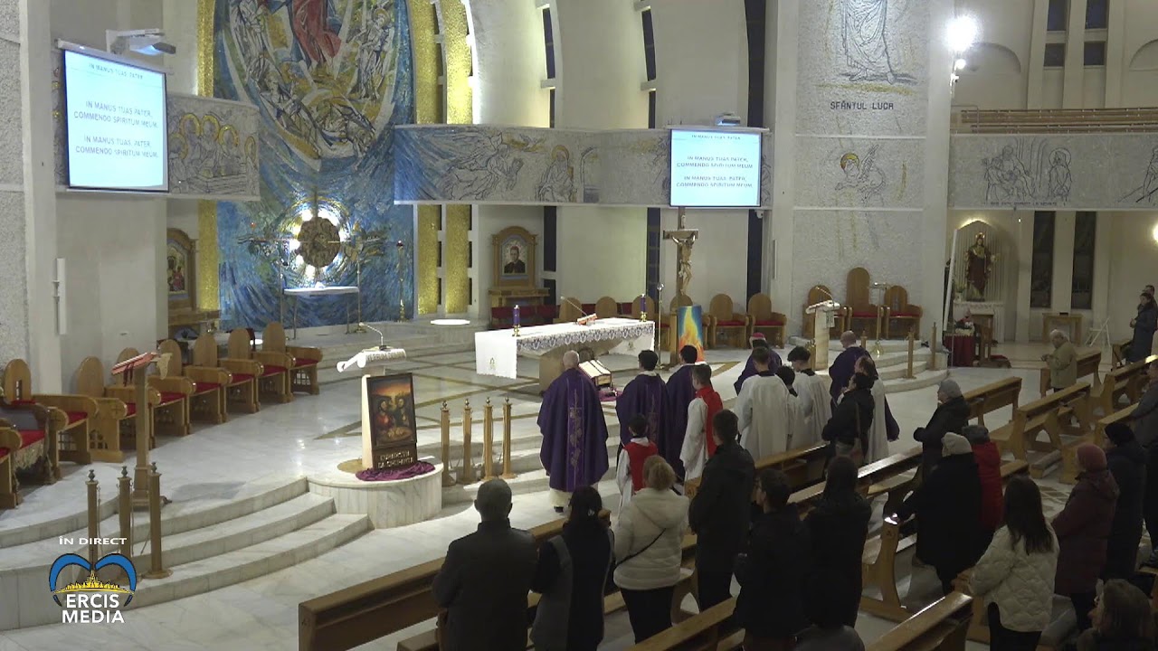 Iași (catedrală): Sfânta Liturghie prezidată de PS Petru Sescu (vineri, 20 martie 2026)
