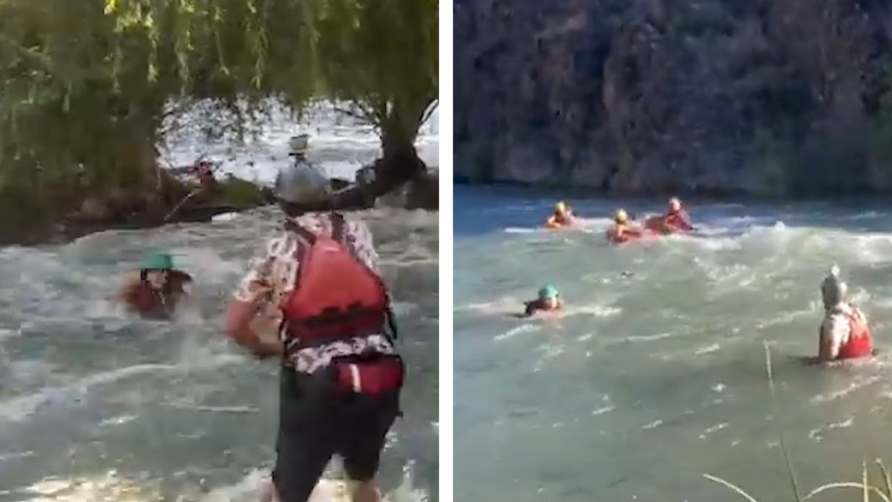 Riveting Rafting Rescue: Dramatic Video Captures Swift River Save in Mendoza, Argentina