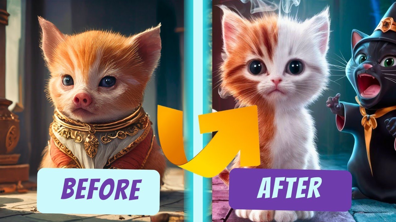 Cursed Kitten 😱😭 