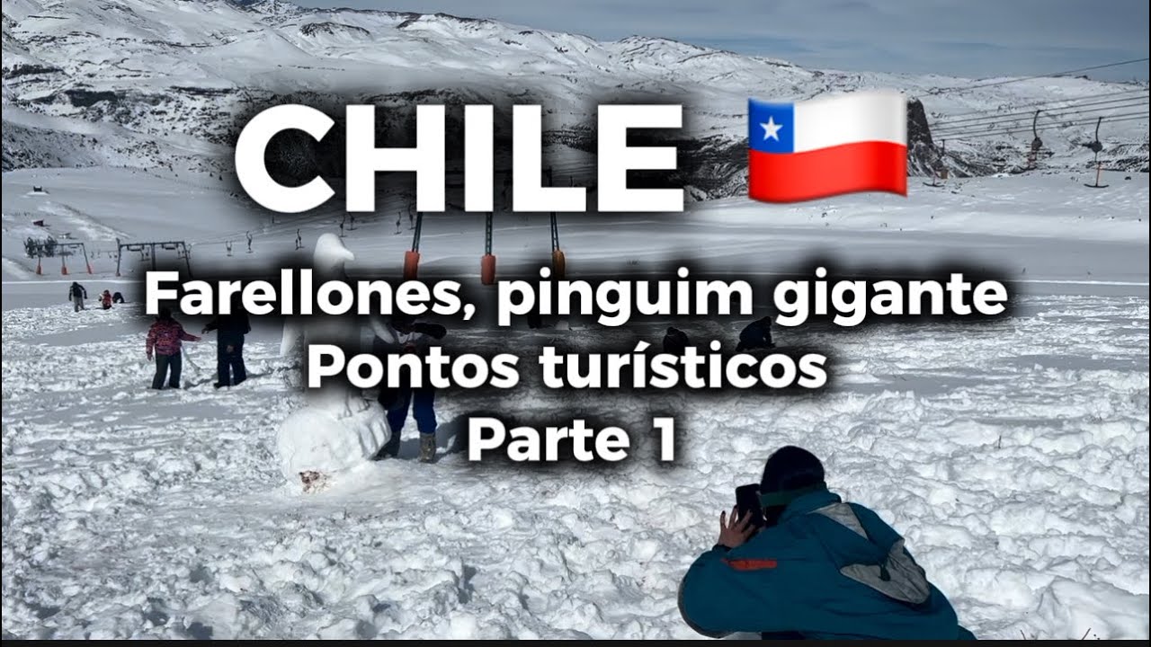 Chile - Pinguim gigante em Farellones 